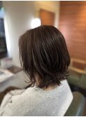 ミディアムパーマヘア