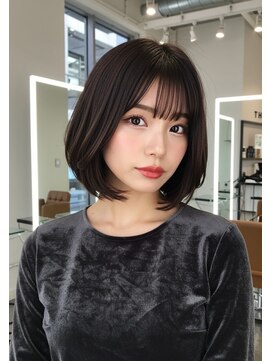 個室型美容室 グルグル 表参道店(GULGUL) 韓国タッセルボブ◎ブルーブラック