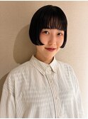 【祐加子】黒髪ボブ