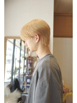 ミューズ バイ ケンジ(MUSE by KENJE) ハイトーンカラー/抜きっぱなし/ベージュカラー