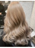 ミルクティーベージュ/ダブルカラー/10代20代30代