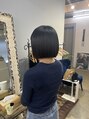 リラスール(LIRA soeur)  切りっぱなしボブ