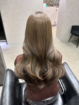 エースヘアー(A.hair) オリーブベージュ/レイヤーカット/髪質改善