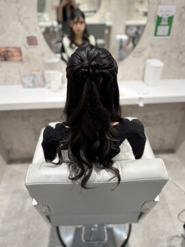 ベルグロー(BELLEGROW) ハーフポニー/ハーフアップ/ポニーテール