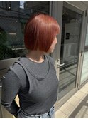 カシスオレンジ　ミニボブ