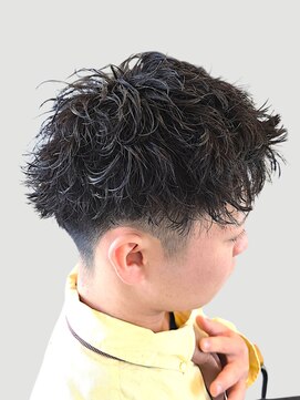 アノ 別府店(Ano.) スパイキーパーマピンパーマメンズパーマツイストスパイラル別府
