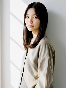 ナチュラル艶セミロング【河内花園駅】