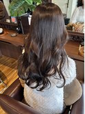 ロング透明感カラーコテアレンジ