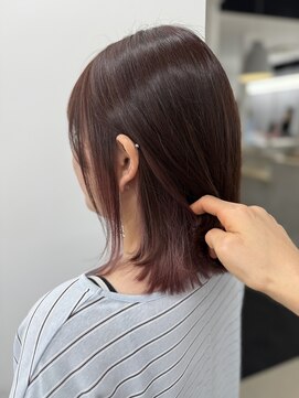 ゴットラトゥール(GOTTO LATOUR) 透け感ピンクラベンダーのインナーカラー☆