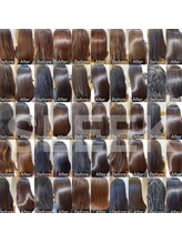 スリーク(SLEEK)&nbsp;ビフォーアフター　SLEEK式　髪質改善【縮毛矯正】