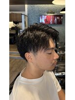 ワンワンオー バーバーショップ 長浜店(@110 BARBER SHOP) パートスタイル013