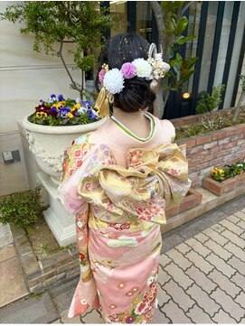 ファーレンピュアスウィート(fahren-pure-suite) 振袖着付けメイクヘアアレンジツイーンロープ編み