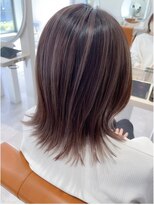 ヘアーラニッシュ 船橋店(hair Lanish)&nbsp;ピンクベージュ/ナチュラルハイライト/20代30代40代