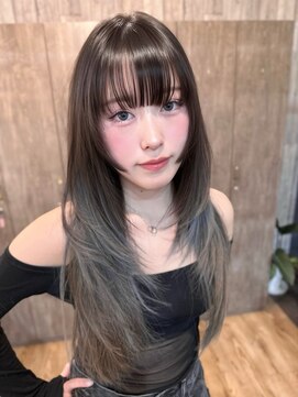 スカイ(SKY) 透明感カラー/髪質改善/縮毛矯正/韓国風レイヤーカット