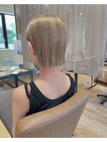 パプスドコワフュール 甲子園口店(Pap's de coiffeur)&nbsp;西宮美容室/甲子園口美容室/パプス甲子園口/ハイトーンボブ
