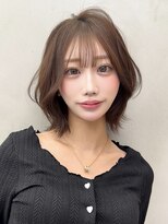 ロンドルーチェ 心斎橋(Lond luce)&nbsp;ワンホンレイヤー×ミルクティーブロンド［髪質改善/縮毛矯正］