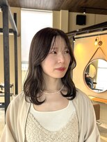 在り家 別邸(bettei) 《在り家 別邸》ミディアムヘア×オリーブカラー