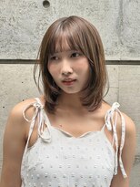 パール(PEAR+L) medium layer × beige color【田中智那美】