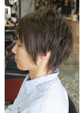 オーバーキャプテンネイキッド(OVER CAPTAIN NAKED) ザク切り骨格補正＊ソフト２ブロックベリーショート