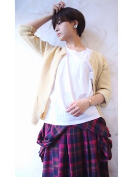 ブーケ(BOUQUET) ショートカット チェック柄ワンピース 篠田麻里子