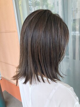 サンク ドリームプラザ店(CINQ) CINQ ハイライト×束感外ハネボブ