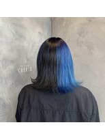シェリール(CHERiR)&nbsp;オシャレすぎる♪アシメカラー☆ブリーチ2回以上