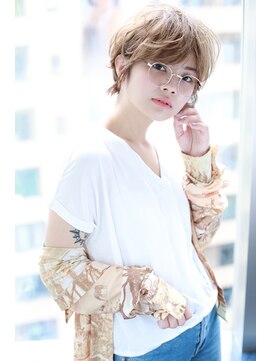 シーラス バイクラウドゼロ(Cirrus by Cloud zero) ハイトーンベージュショート【Cirrus by Cloud zero】