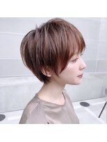 ラナ 渋谷(Lana)  【Gigi渋谷】韓国風!前髪も大人かわいいショートボブパーマ◎
