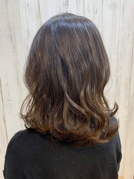 ヘアリゾート リノ(Hair resort Lino) 『ブリーチなし ナチュラルグラデーション』 ベージュブラウン