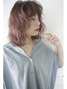 アール 西新井店(ar) エアリーボブひし形 ウェーブ×デジタルorパーマ×20代30代40代