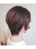 ふんわりショートスタイル