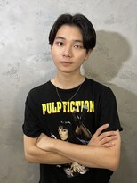キメすぎないナチュラルセンターパート