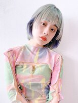 アルバム 渋谷パルコ(ALBUM) ★チャイボーグデザインカラーミニボブ_ふんわりカール_8608☆