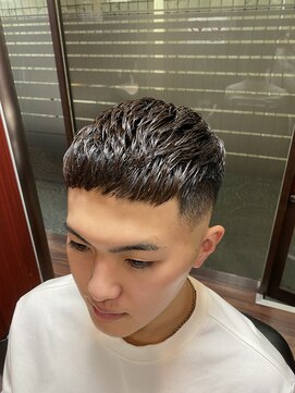 ヒロギンザ 新橋日比谷口店(HIRO GINZA) 成人式用スキンフェードクロップ　新橋　理容室　床屋　ヒロ銀座