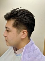スマイル(Smile) アップバング ツーブロック フェザーバック フェード 学生 就活