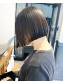 小顔ボブ×美髪[ぱつっとボブ/縮毛矯正/横浜韓国]12