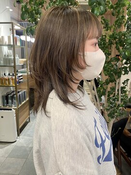 ビュートリアム ギンザ(BEAUTRIUM) ハイライトカラー◇大人のレイヤーウルフセミロング