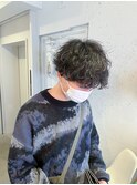 センターパート メンズ 10代 20代 30代 マッシュ ウルフ