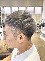 レッド(ReD) メンズカット カラー Wカラー シルバー グレー