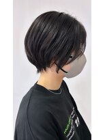 ヘッズ 本八幡店(HEADS)&nbsp;ショート チョコレート　モードヘア　大人ショート