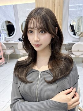 アフロートリノ(AFLOAT Leino) 大人可愛いレイヤーカット　くびれヘア　似合わせシースルー#