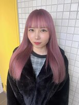 ティアム 渋谷店(Tiam shibuya)&nbsp;イメチェン/レッドブラウン/フルバング/似合わせカット/渋谷駅