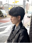 【曽我尾真生】センターパート/ニュアンスパーマ/メンズ