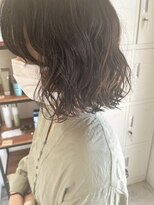 フレイムス ヘアアンドリラックス 戸田店(Frames hair&relax) くせ毛風ボブパーマ