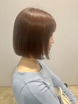 ビーヒアナウ 金沢県庁店(BE HERE NOW)&nbsp;【ミニボブ×オレンジ*】