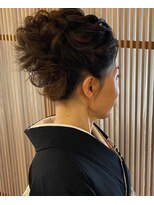 セット アンド バイ ルゥーダ 品川駅前店(SET and..by Rouxda.)&nbsp;和装アップ