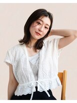 銀座駅/ブリーチなし/酸性ストレート/韓国/韓国ヘア