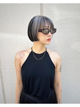 ベル(BEL) ミニボブ×ブロックデザインカラー