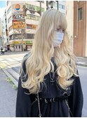 抜きっぱなしブロンド×スーパーロング