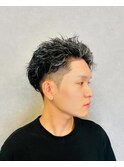 20代30代/ツイスト/パーマ束感/オシャレ感/ショート/メンズ